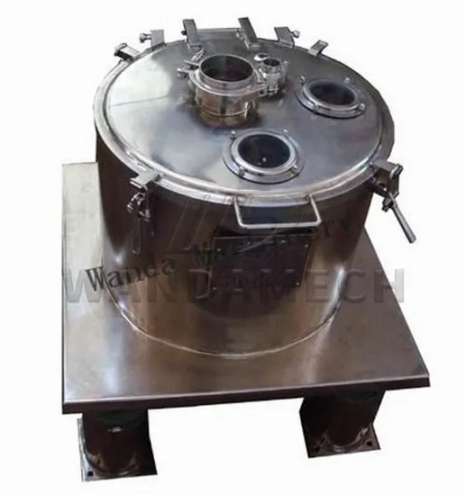 High Speed Indsutrial Flat Plate Filter Centrifuge Separator