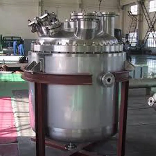 Stainless Steel Homogenizing Blending Agitation Lithium Hexaflurophsphate Reaction Reactor Vessel