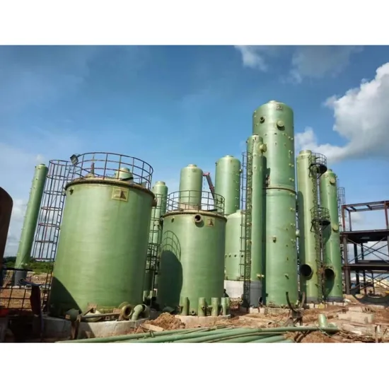 Chinese Manufacturer FRP Glass Fiber Adsorption Tower