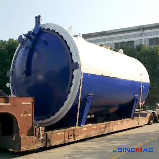 3350X5000mm Full Automation Glass Autoclave for Making Architectural Glass
