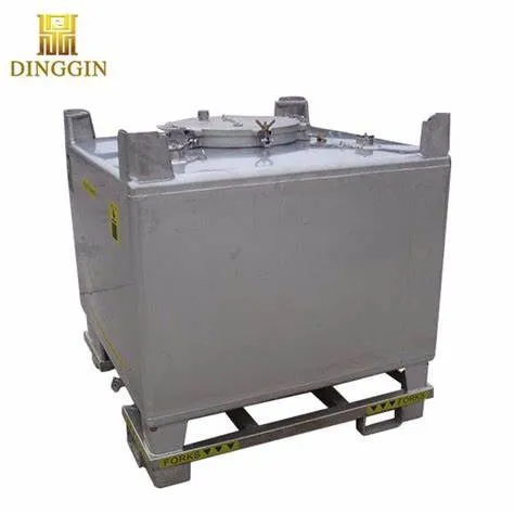 1000L Stainless Steel IBC Tote Tank with Frame