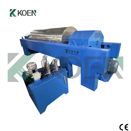 High-Performance Lw550 Type Water Treatment Horizontal Decanter Centrifuge for Sludge Dehydration