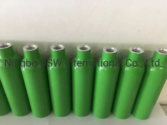 Empty 0.2L Oxygen Breath Aluminium Cylinder