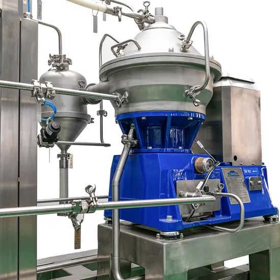 ISO9001 Certified Alcohol Distillation Centrifuge Separator