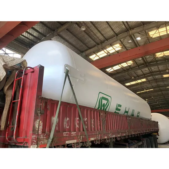 Double-Layer Vacuum Insulation Cryogenic Storage Tank for 30 M3 of Liquid Industrial Gases