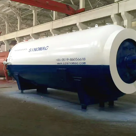 2850X5000mm ASME Approved Electric Heating Full Automation Glass Autoclave