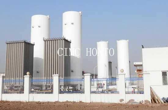 Empty Cryogenic Steel Liquid Argon Oxygen Nitrogen Methane CO2 Storage Tank