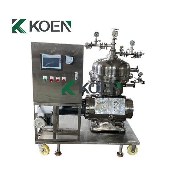 New Disc Stack Centrifuge with Self-Cleaning Bowl /Bacteria Disc Stack Centrifugal Separator Disc Centrifuge