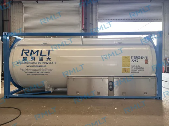 20FT ISO T75 Cryogenic Liquid Tank Container for CO2 Storage