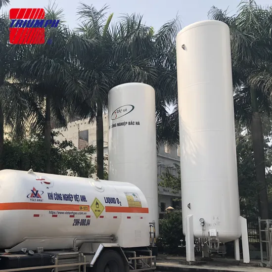 Top Quality Cryogenic Stainless Steel Tank/Liquid Storage Tank Lox Lin Lar LNG