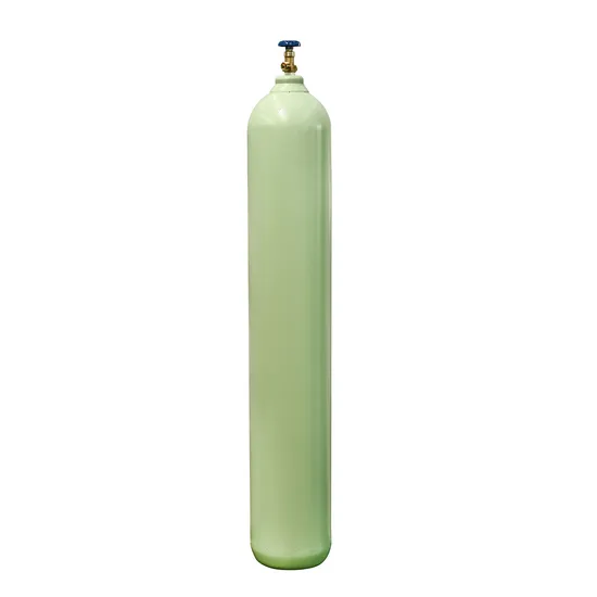 46.7L 200bar ISO Tpedhigh Pressure Vessel Seamless Steel Oxygen Gas Cylinder