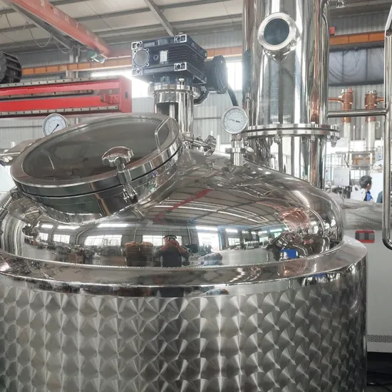 Corrosion Resistant SS304 Alcohol Recovery