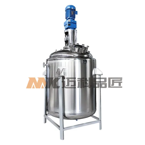 1500L Stainless Steel Biodiesel Continuous Stirred Tank Reactor High Pressure Chemical Reactor
