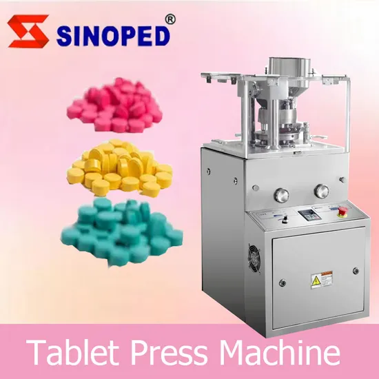 [Multi-Functionality]Zp-9 Tablet Press Machine for Multiple Shapes