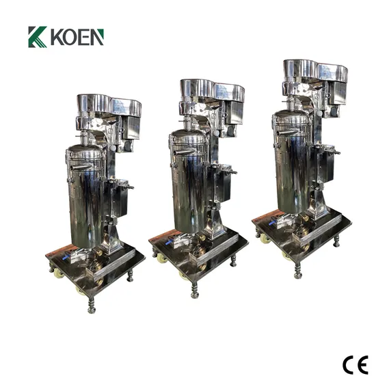 Heavy-Duty Centrifuge for Optimal Fermentation Broth Protein Filtering Use for Chocolate Surge