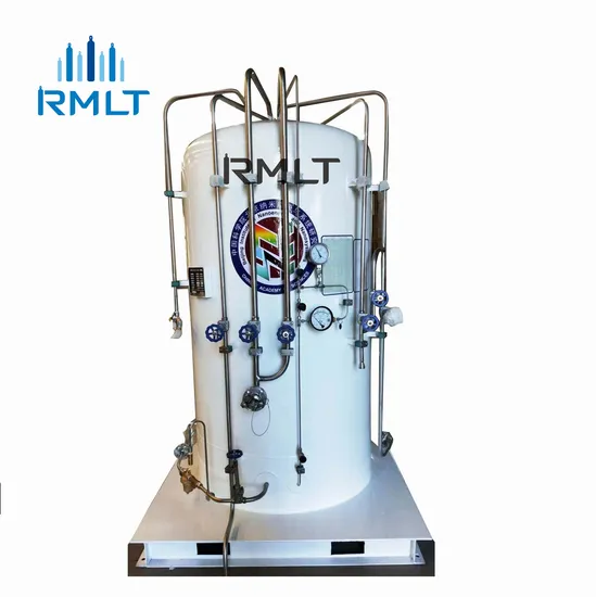 2m3 3m3 5m3 Cryogenic Microbulk Oxygen O2 Tank with Vaporizer and Safety Valves