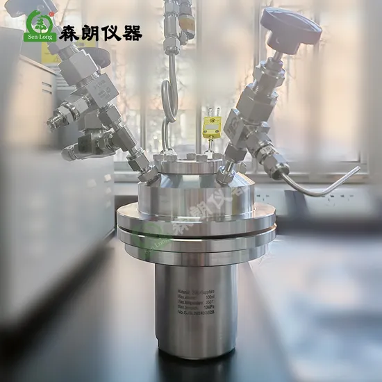Top-Illuminated Sapphire + Stainless Steel Window Reactor