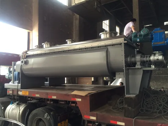 Kjg Stainless Steel Hollow Paddle Dryer Sludge Drying Machine