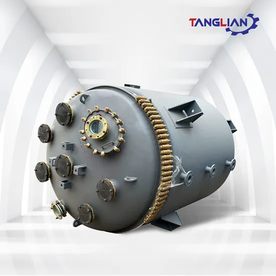 Enamel Glass Lined Storage Kettle Tank Reactor for Hydrochloric Acid