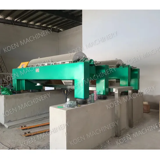 15m3/H Decanter Centrifuge for Food and Animal Waste Dehydrating