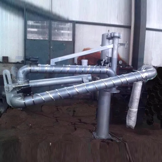 Hot Sale High-Pressure Equipment Single-Arm Low-Temperature Electric Heating Bottom Loading Arm with Swivel Joint