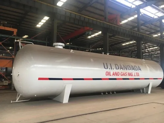 25m3 LPG Storage Tanks, 25000 Liters 12mt ISO 9001 Approved Cooking Gas LPG Tank Price