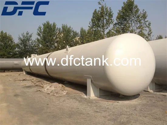 ASME PED LPG Tank Wet Air Receiver Pressure Vessel with Large Capacity