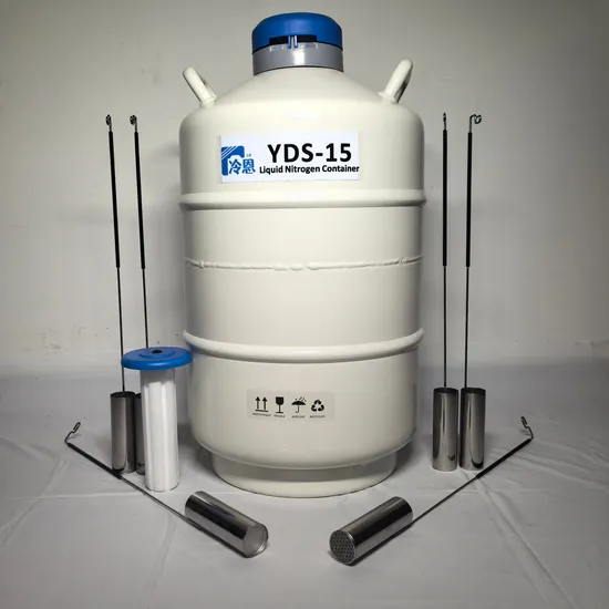 Reliable 15L Liquid Nitrogen Container Dewar Vessels for Biomedical Laboratory Specimens