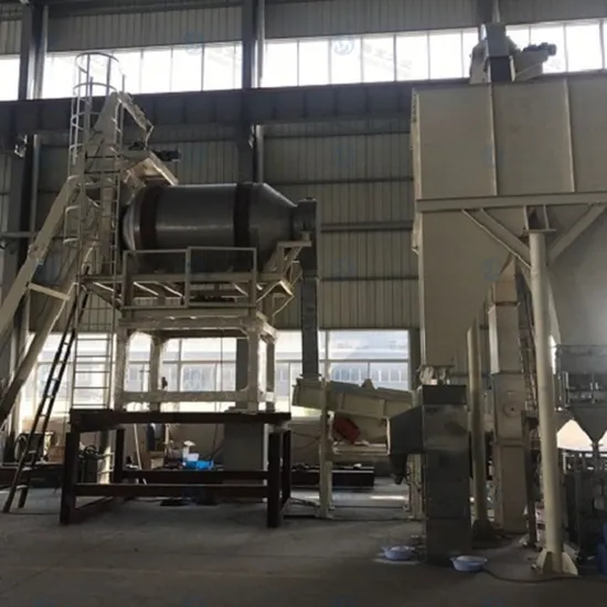 Professional Design Dust Collection and Environmental Equipment Detergent Powder Post-Manufacturing Line