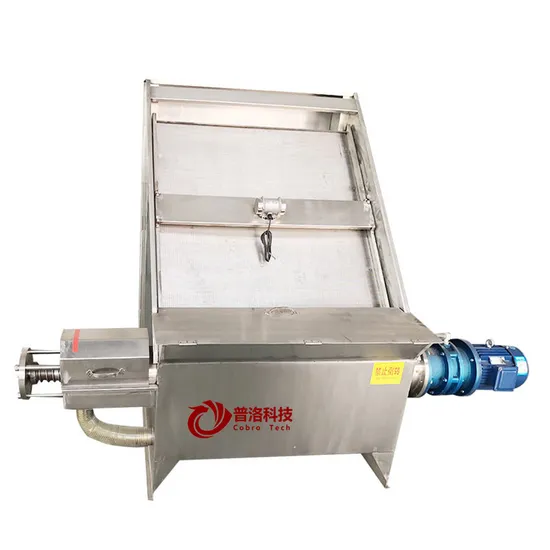 Incline Animal Dung Solid Liquid Separator Machine