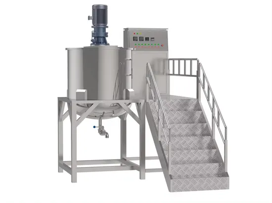 Factory Price Stainless Steel Mixing Tank Liquid Blending Heated Jacket Tank