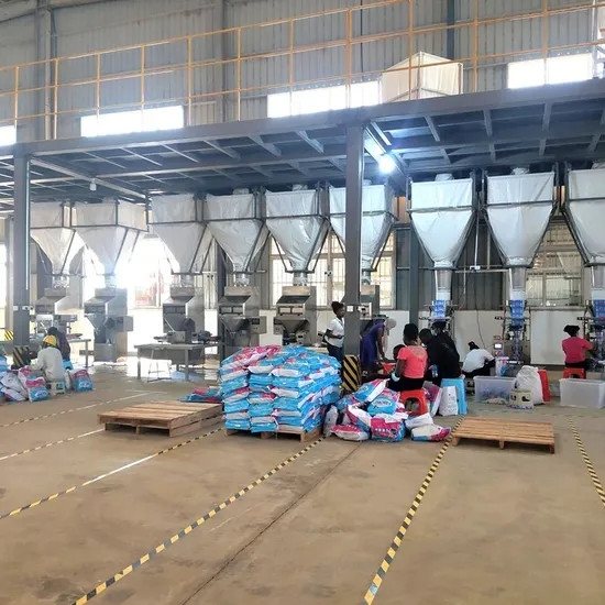 Automated Detergent Powder Blending and Granulation System Detergent Powder Production Line