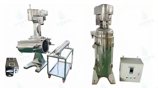 Continuous Filter Tubular Centrifuge by Cold Press Process