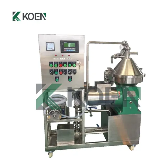 Industrial Phase Waste Oil Separation Disc Stack Centrifuge Separator for Solid Liquid Liquid Separation