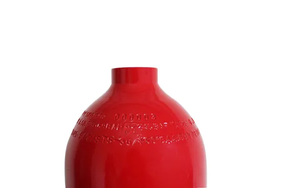 4.6L5l Steamless Aluminum CO2/Oxygen/Gas Polishing Cylinder ISO7866