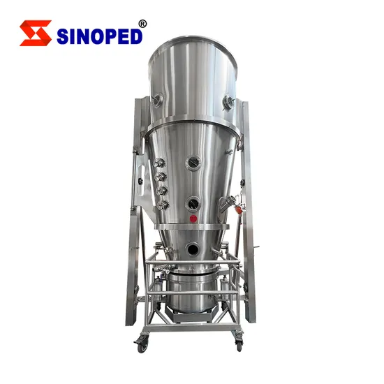 Fluid Bed Dryer Granulator Fluid Bed Fluid Detergent Enzyme Granulator