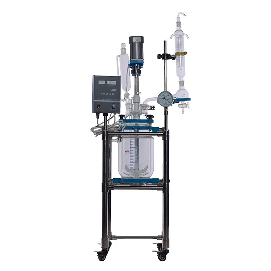 Electric Heating Industrial Jacketed Glass Reactor