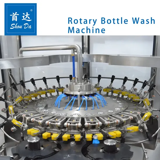 Cost-Effective Rotary Bottle Cleaning and Packaging Machine for Small Business