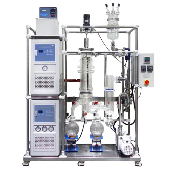 C B D Essential Oil Machinery Short Path Molecular Distillation