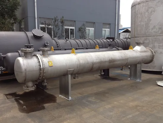 ASME Premium Industrial Sulfuric Fixed Tube Heat Exchanger