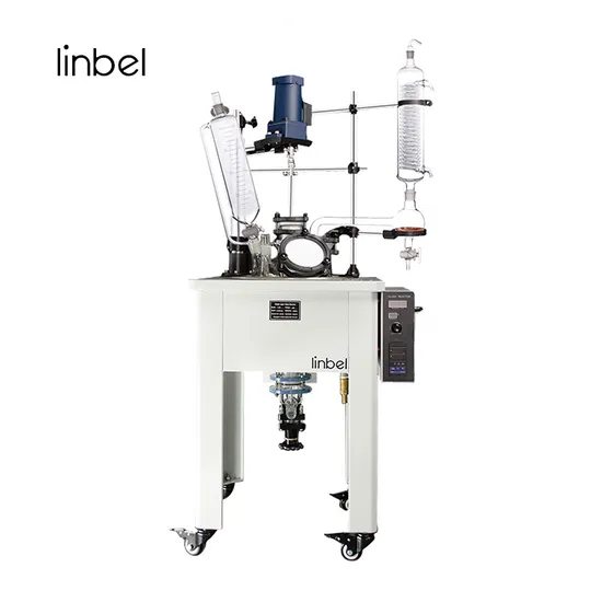 Large Single Layer Vacuum Glass Reactor for Chemical Laboratory