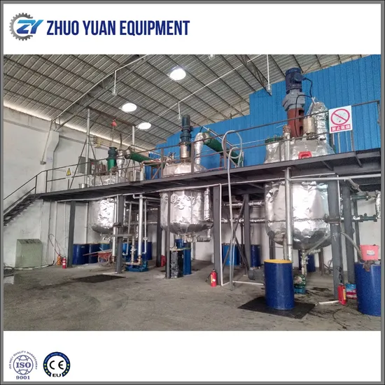 Chemical Industry Equipment Stainless Steel White Latex Reactor