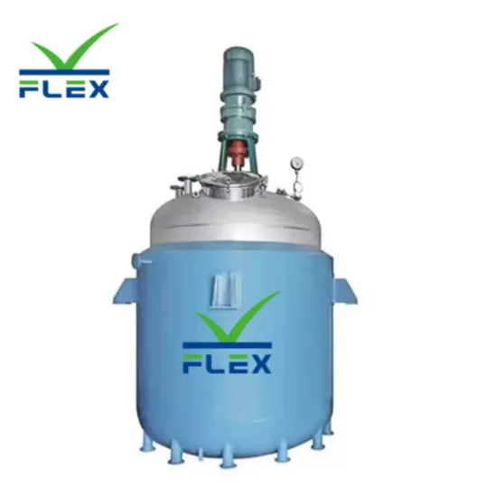 Stainless Steel Jacket Electric Heating Continuous Stirred Mixer Tank BOPP Acrylic Adhesive Reactor