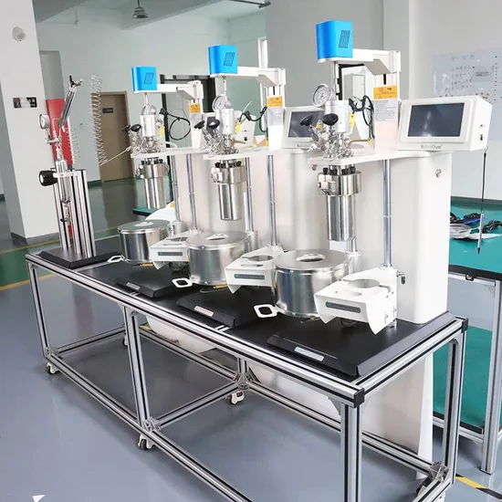 Magnetic Stirring High Pressure Small Parallel Reactor Made of Stainless Steel