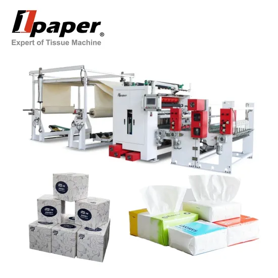 7 Lines V Fold High Speed Automatic Facial Tissue Folding Machine