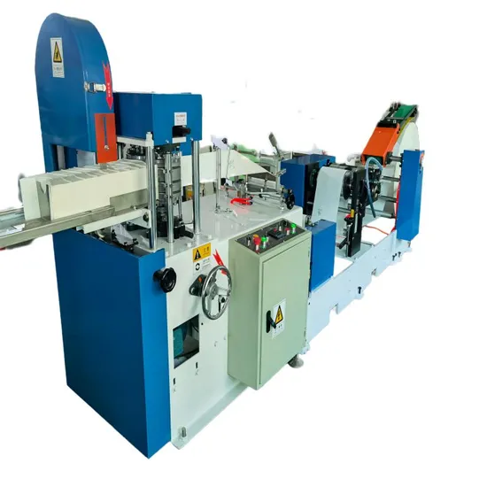 Supplying Digital Automatic Color Printing Serviette Napkin Tissue Paper Folding Making Machine