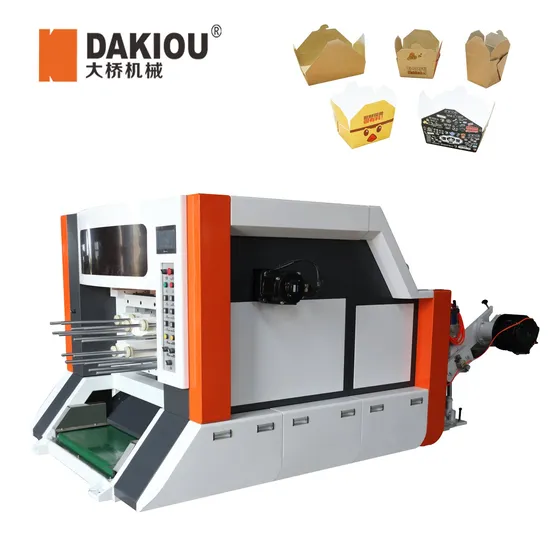 Fast Speed Automatic Popular Paper Cup Fan Card Roll Die Cutting Machine
