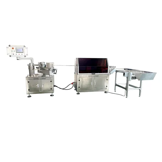 Degradable Full Automatic Paper Drinking Straw Straws Making Machine Production Line