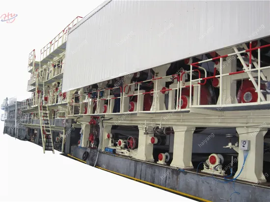 Waste Paper, Recycling Testliner Kraft Paper Making Machine