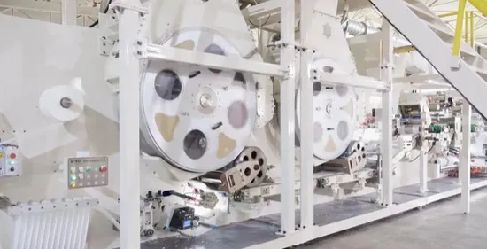 Quanzhou Factory Supply Full-Servo Automatic Pull up Baby Diaper Machine Making